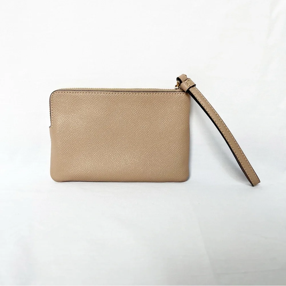 Coach Corner Zip Wristlet